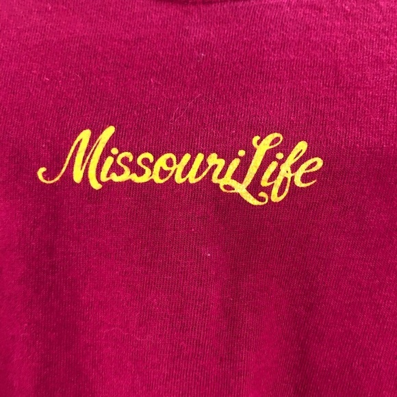 Missouri Life HOME TEE Gildan Size XL Red Men's - Picture 6 of 9